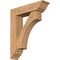 Ekena Millwork Westlake Traditional Smooth Bracket w/ Offset Brace, Western Red Cedar, 7 1/2"W x 30"D x 36"H BKT0806X30X36WTL01SWR - alternate 1